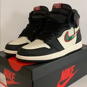 Air Jordan 1 retro high og size 8 men black